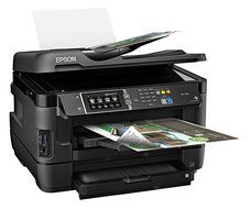 Epson WorkForce WF-7620 Wireless Color All-in-One Inkjet Printer with Scanner and Copier