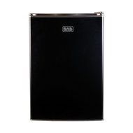 BLACK+DECKER BCRK25B 2.5 Cu. Ft. Energy Star Refrigerator with Freezer, Black N2