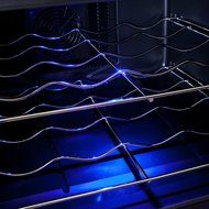 AKDY&reg; 28 Bottle Single Zone Thermoelectric Stainless Steel Freestanding Wine Cooler Cellar Chiller Refrigerator... N10