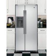GE GSS20ESHSS 20.0 Cu. Ft. Stainless Steel Side-By-Side Refrigerator N6