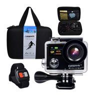 Campark Sports Action Camera-dual Screen, 4k 25fps, 1080p 60fps,wifi,waterproof RF Remote Control,2pcs Batteries...