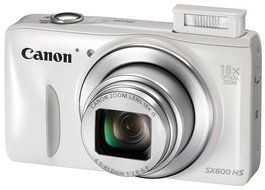 Canon Digital Camera Power Shot Sx600 Hs 18x Optical Zoom Pssx600hs N6