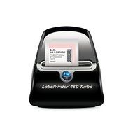 DYMO LabelWriter 450 Turbo Label Maker with Bonus LW White Address Labels, 1-1/8-In. x 3-3-1/2-In., Roll of 350 N3