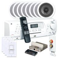 OEM Systems In-Wall Stereo System Bluetooth Quad Kit (IW-SYS3 Blue Quad)