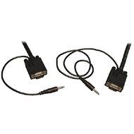 TRIPP LITE P504-006 / 6FT SVGA/VGA MONITOR +AUDIO CABLE W/ COAX HD15 M/M 3.5MM M/M N2