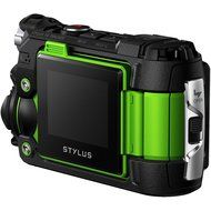 Olympus Stylus TG-Tracker Waterproof 4K Action Cam Green Accessory Bundle includes Camera, 43" Telescopic Selfie... N9