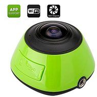 VSSPEED 360 Camera 360 Degree Panorama Action Camera Wifi 1280*1024 28fps Portable Mini Camcorder Outdoor Sport... N5