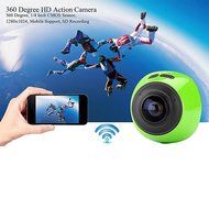 VSSPEED 360 Camera 360 Degree Panorama Action Camera Wifi 1280*1024 28fps Portable Mini Camcorder Outdoor Sport... N9