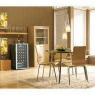 Danby DWC350BLPA 35 Bottle Wine Cooler - Platinum N2