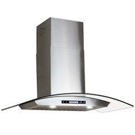 AKDY 36'' 400 CFM Convertible Wall Mount Range Hood N8