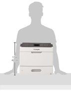 Lexmark MS811dn Monochrome Laser Printer, Network Ready, Duplex Printing and Professional Features