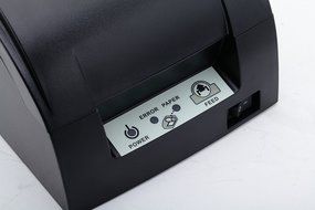 XBLH RP763-U Black Impact Printer Tear Bar Auto-cutter USB Interface Power Supply N4