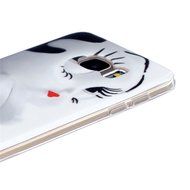 Galaxy S7 Edge Case, Firefish [Fashion Style] [Anti-slip] Ultra Slim Exact Fit Lightweight Flexible TPU Soft Back... N77