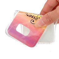 Galaxy S7 Edge Case, Firefish [Fashion Style] [Anti-slip] Ultra Slim Exact Fit Lightweight Flexible TPU Soft Back... N83