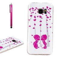 Galaxy S7 Edge Case, Firefish [Fashion Style] [Anti-slip] Ultra Slim Exact Fit Lightweight Flexible TPU Soft Back... N93