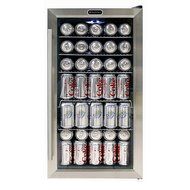 Whynter BR-130SB Beverage Refrigerator with Internal Fan, Stainless Steel N8