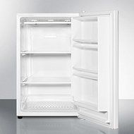 Summit FS603 22" Compact Upright Freezer with 5 cu. ft. Capacity Adjustable Thermostat Wire Shelves and Manual... N2
