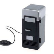 Mini USB LED PC Refrigerator Fridge Beverage Drink Cans Cooler Warmer Black New N9