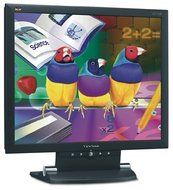 ViewSonic VE710b-4 17" LCD Monitor- Black