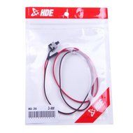 HDE PC Case Power Push Button Cable ATX Computer On/Off 23" 60cm Switch Wire N4
