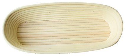 Large Oval Banneton Bread Proofing Basket 13.5 x 6 x 3