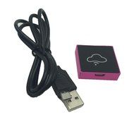 GBSELL Wireless WiFi Disk USB SD Hard Drive Storage Adapter For IPhone Android,Hot Pink N2