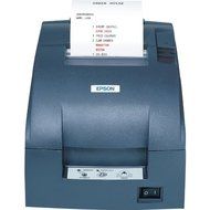 TM-U220D, Impact, two-color printing, 6 lps, Ethernet , Tear bar, RoHS, power supply (Part# C825343) , Dark gray