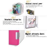 RUIMI 4L Mini Fridge Portable refrigerator Cooler and Warmer Compact Single Door Car, RV or Boat also for Home... N15