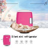 RUIMI 4L Mini Fridge Portable refrigerator Cooler and Warmer Compact Single Door Car, RV or Boat also for Home... N16