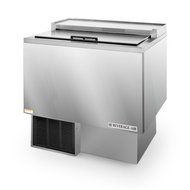Beverage-Air GF34L-S 34" Glass Froster in Stainless Steel with One Solid Self-closing Door with Locks Two