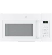 GE JNM3163DJWW 1.6 Cu. Ft. White Over-the-Range Microwave