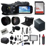 Canon VIXIA HF G40 Full HD Camcorder + Mic + Extra Battery + 64GB + Bag + Case + Telephoto Lens + Filter Kit +...