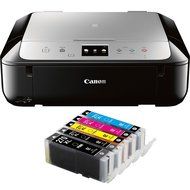 Canon PIXMA MG6821 Wireless Color Photo Printer with Scanner &amp; Copier (0519C042) Extreme Speed 5PK PGI-270 XL...