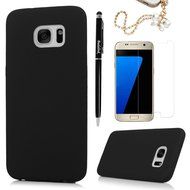 Badalink Galaxy S7 Edge Case Soft TPU Rubber Skin Bumper Case Shockproof Flexible Easy Grip Smooth Touch Slip... N32