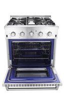 Thorkitchen HRG3026U 30" Gas Range with 4.2 cu. ft. Oven, 4 Burners, Convection Fan, Stainless Steel N3