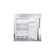 SUMMIT Built-In Undercounter Refrigerator-Freezer - Stainless Steel CT N3