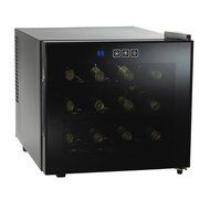 Wine Enthusiast Silent 12 Bottle Touchscreen Wine Refrigerator N2