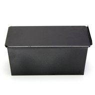 Rectangle Nonstick Box Loaf Tin Kitchen Pastry Bread Cake Baking Pan Bakeware 8-inch x 4-inch Loaf Pan, Black N4