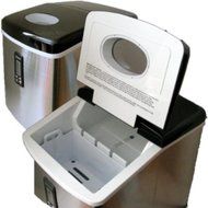Smart+ Products SPP15AIM Portable Stainless Steel Ice Maker