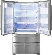 Fulgor Milano FM36CDFDS1 36" 600 Series Counter Depth French Door Refrigerator with 20.8 cu. ft. Total Capacity... N2