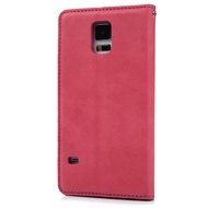 Galaxy S5 Case, YOKIRIN Printed Dream Catcher &amp; Campanula Design [Wrist Strap] Flip Folio... N55