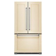 KitchenAid&reg; 22 cu. ft. 36-Inch Width Counter Depth Panel Ready with Interior Dispense French Door Refrigerator