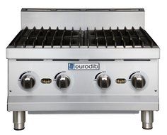 Eurodib HP636 Stainless Steel 6 Burners Hot Plate N3