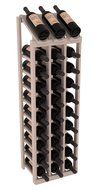 Wine Racks America Ponderosa Pine 3 Column 10 Row Display Top Kit. 13 Stains to Choose From! N8