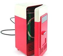 FreshGadgetz USB Desktop Mini Refrigerator Beverage Cooler Warmer Fridge N7