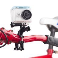 Gorilla Gear Action Camera Bike Kit - Includes Helmet Mount, Frame Mount, Extension, 3-way-pivot, Travel Bag -... N7
