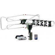 QFX HD/DTV/UHF/VHF/FM 360 Degree Motorized Rotating Antenna consumer electronics