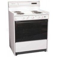 Summit WEM230DK 30" White Electric Coil Range