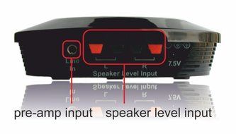 Amphony Wireless Speaker Kit with one Wireless Amplifier (New Model), Makes Surround Speakers Wireless, 2x40 Watts... N3