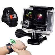 Campark Sports Action Camera-dual Screen, 4k 25fps, 1080p 60fps,wifi,waterproof RF Remote Control,2pcs Batteries... N3